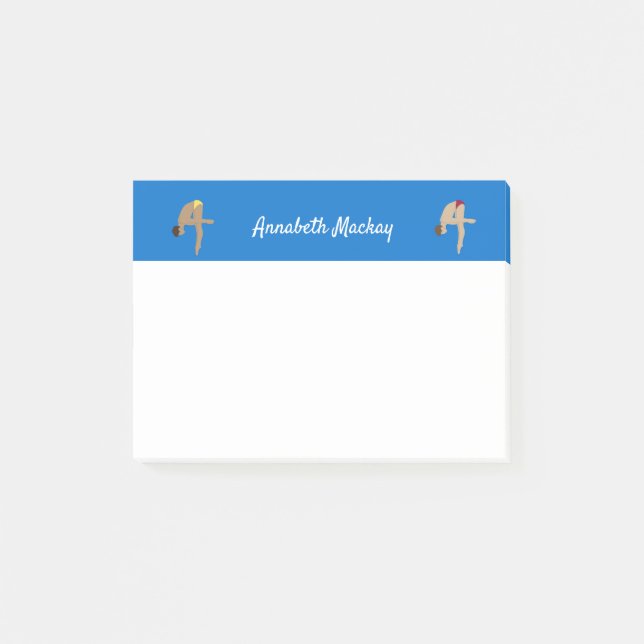 Diving Post-it Notes (Front)