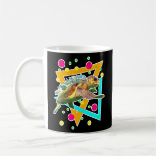 Diving Sea Cute Turtle Fish Scuba Diver Ocean Coffee Mug
