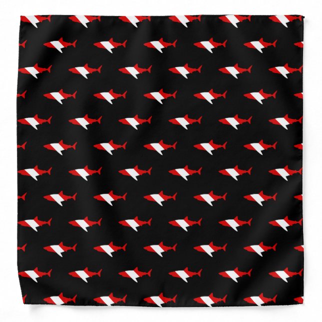 Diving Shark Bandana (Front)