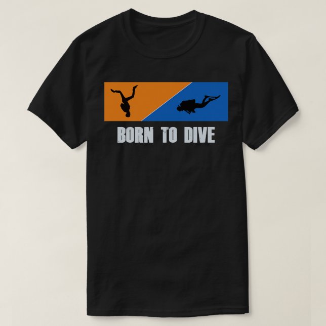 Diving Skydiving Skydive extrem Sport  1 T-Shirt (Design Front)