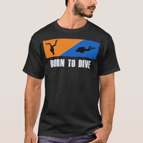Diving Skydiving Skydive extrem Sport  1 T_Shirt