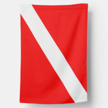 Diving sport, American Diver Down Flag SCUBA