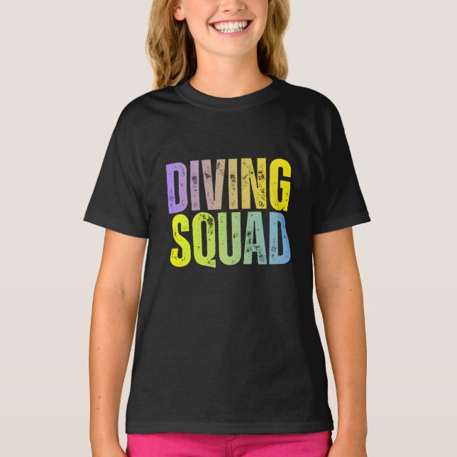 diving squad T-Shirt (Front)