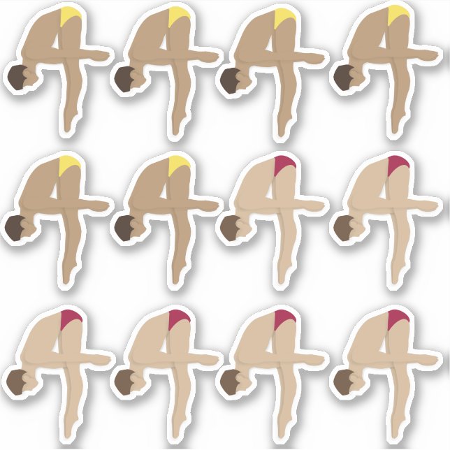 Diving Sticker (Front)