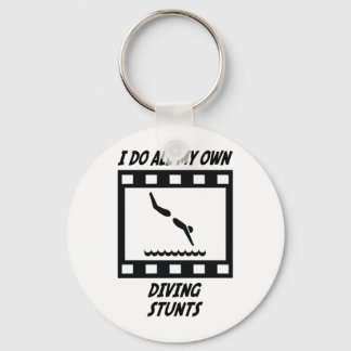 Diving Stunts Keychain