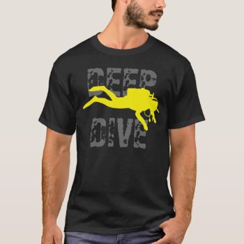 Diving T-shirt by elmasca25 at Zazzle