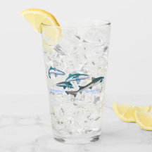 Diving with Shark Drinkware Set