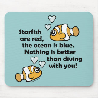 Diving With You Mouse Pad