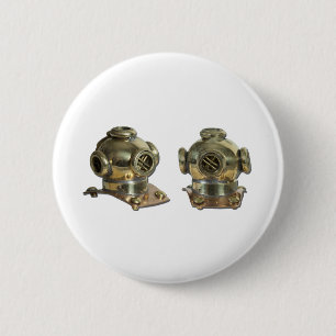DivingHelmet081212.png Pinback Button