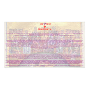 Divini Canones de Abortu secundum Orthodoxiam Photo Print