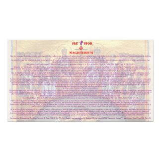 Divini Canones de Abortu secundum Orthodoxiam Photo Print