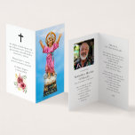 Divino Nino Jesus Funeral Prayer Card Personalized Divino Nino Jesus Funeral Prayer Card Personalized