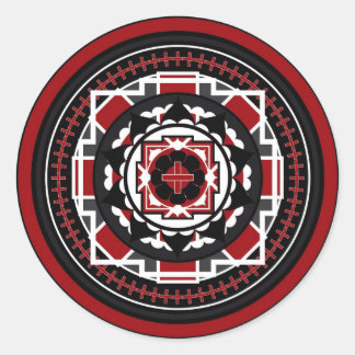 Division Mandala Sticker