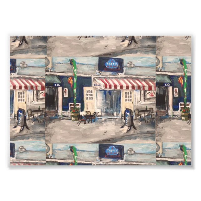 Division Street, Kelley's Island Photo Print (Front)