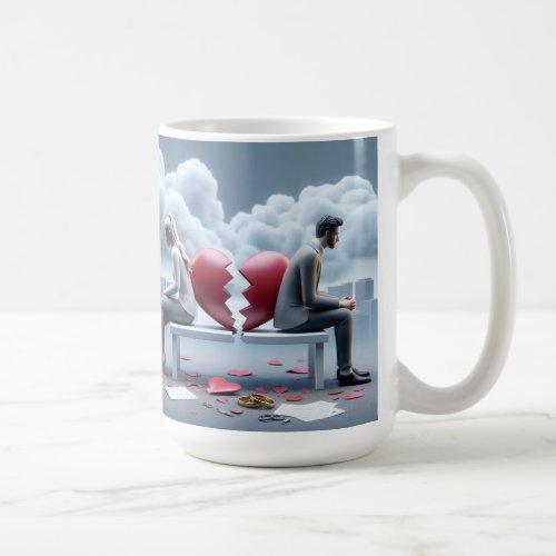 Divorce And Breakup Moments Coffee Mug