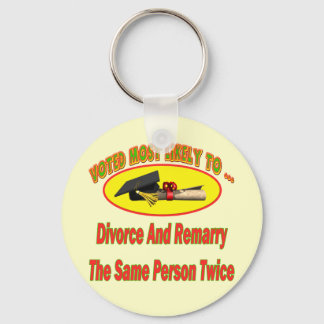 Divorce And Marry Keychain