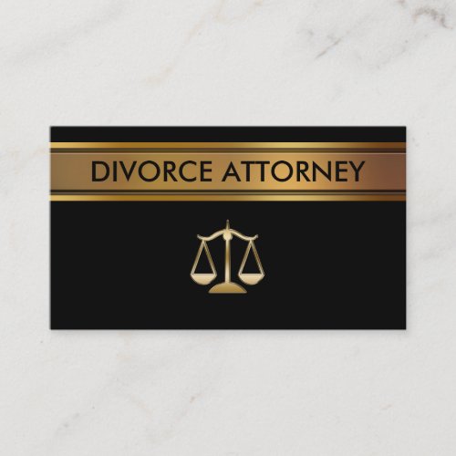 Divorce Attorney Business Cards