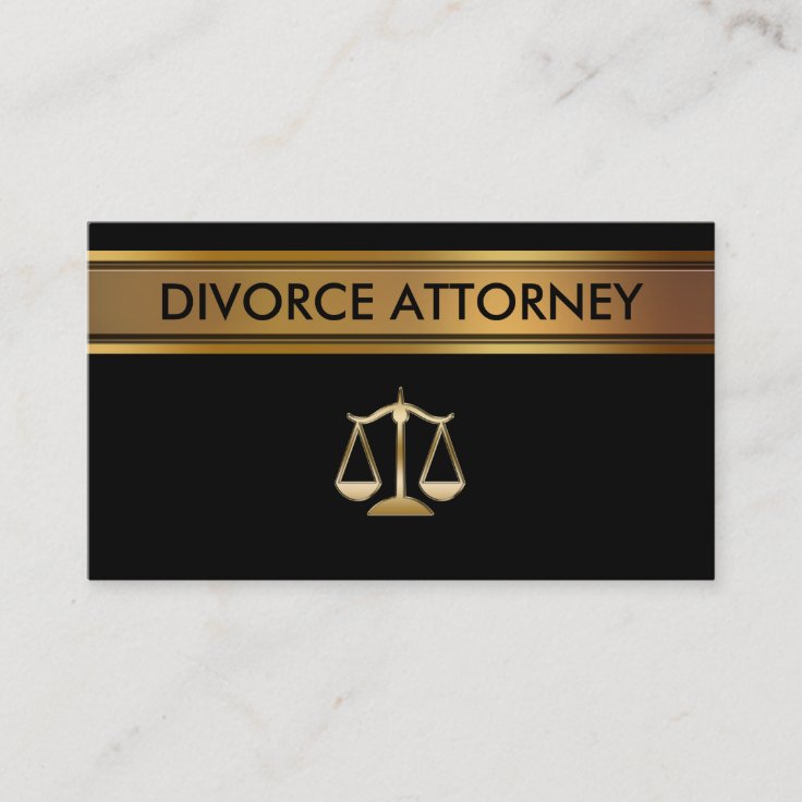 Divorce Attorney Business Cards Zazzle