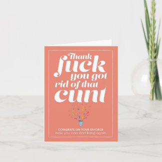 Divorce Card