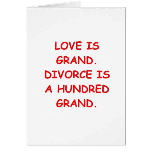 divorce cards (Front)