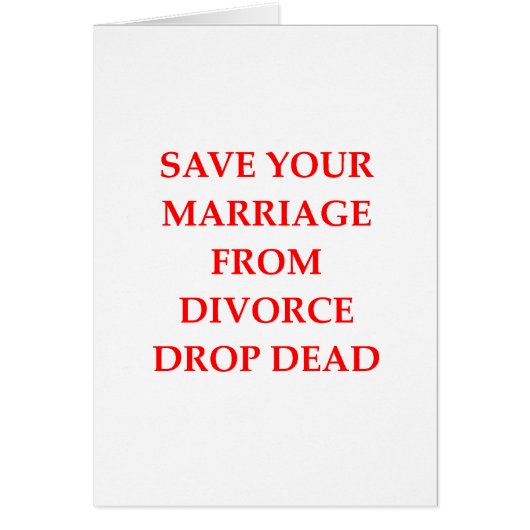 DIVORCE CARDS (Front)
