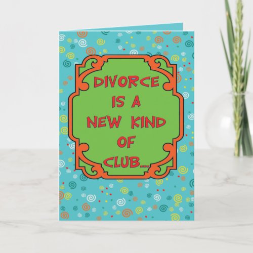 Divorce Club Card