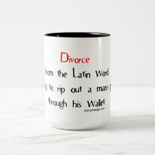 Funny Divorce Quote Kitchen Dining Supplies Zazzle