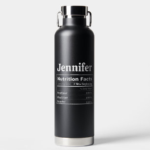 Divorce Gift New Beginnings Finally Free AF Funny Water Bottle