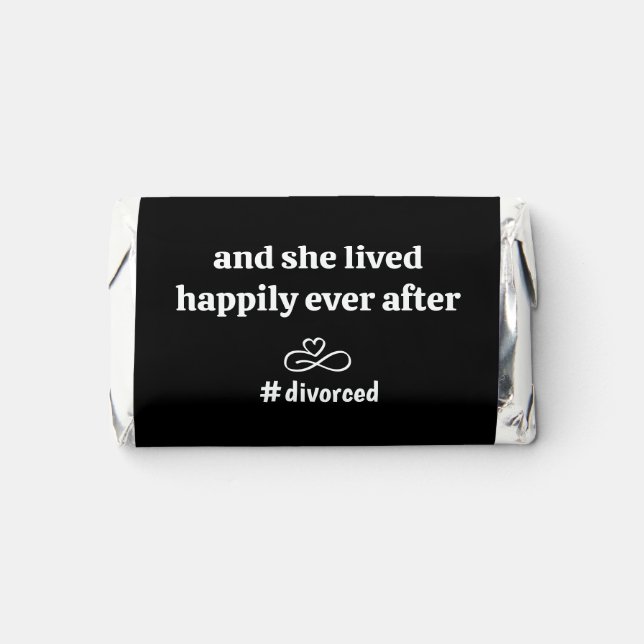 Divorce Gifts for Her Customizable Party Favors (Front)