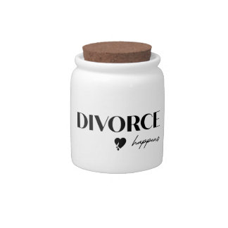 Divorce Happens Candy Jar