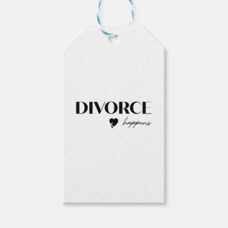 Divorce Happens Gift Tags