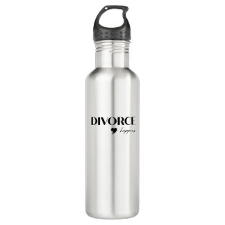 Divorce Happens Stainless Steel Water Bottle