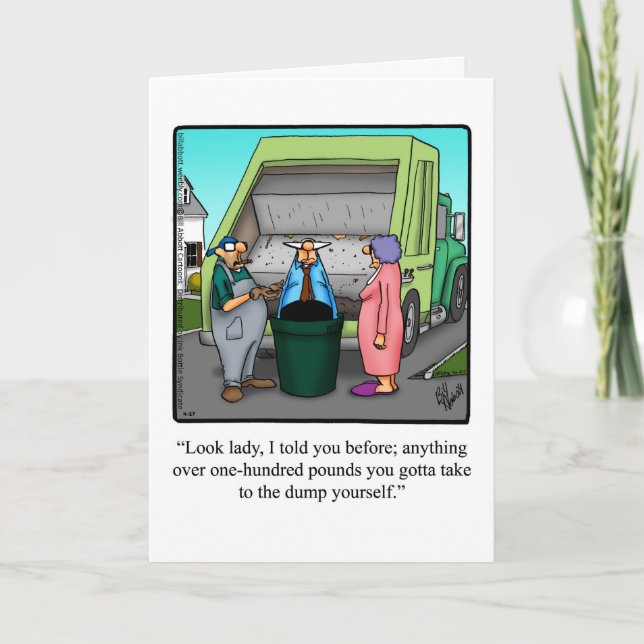 Divorce Humor Greeting Card for Her (Front)
