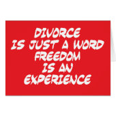 Divorce Is Just A Word (Front Horizontal)
