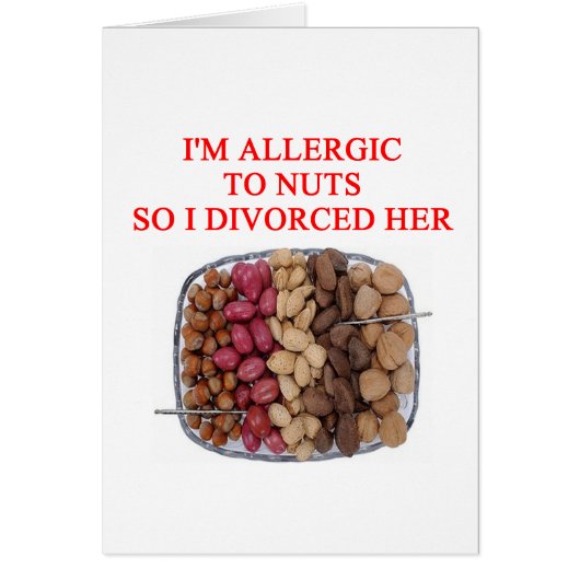 DIVORCE joke Cards (Front)