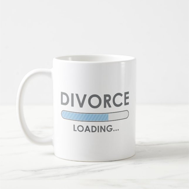 Divorce Loading Coffee Mug (Left)