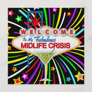 Divorce - Midlife Crisis Party - SRF Invitation