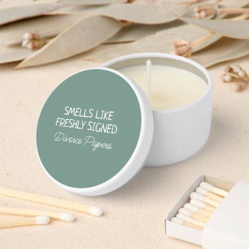 Divorce Party Candles Mini Candle Favors