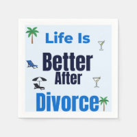 Divorce Party Napkins