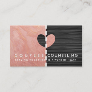 Divorce Prevention Slogans Business Card