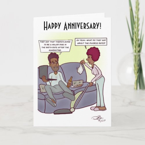 Divorce Rate Anniversary Card