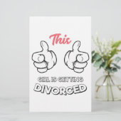 Divorce - This Girl Is Getting Divorced (Standing Front)