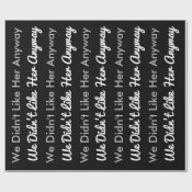 Divorce Wrapping Paper