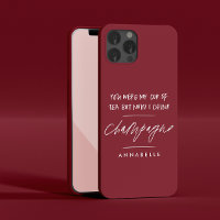 Divorce You were my cup of tea modern cherry red