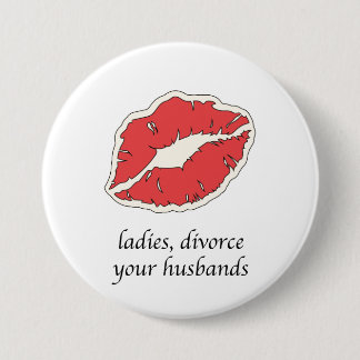 Divorce your husbands 4b movement badge button