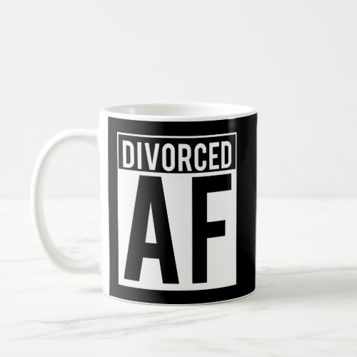 Divorced Af Divorce Py Coffee Mug