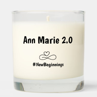 Divorced AF Finally Free Gray Divorce Party Gift Scented Candle