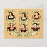Divorced, Beheaded, DIed... Wives of Henry VIII Postcard