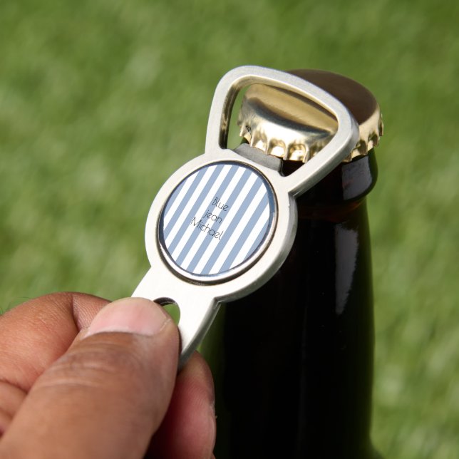 Divot Tool Bottle Opener with Marker Blue & White (Insitu 2)