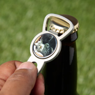 Divot Tool Bottle Opener with Marker Cats
